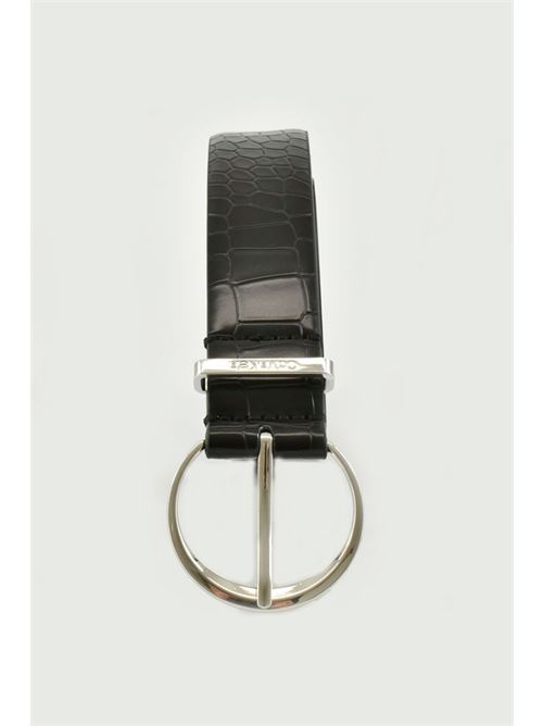 MUST RND BUCKLE BELT 3.0_CROCO CALVIN KLEIN | K60K612215/BEH